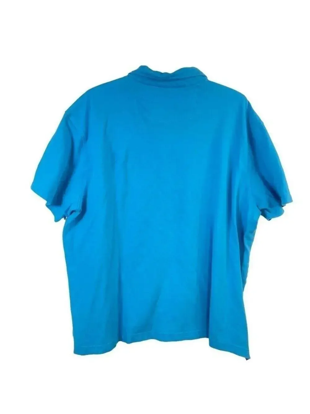 Robert Graham Turquoise Casual Button Polo Shirt Size XXL
